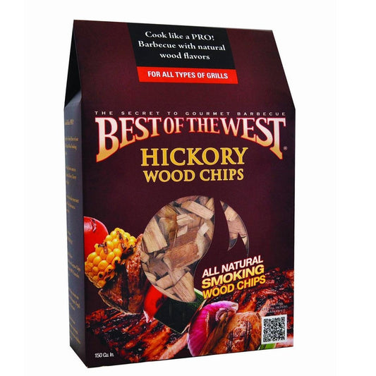 Best of the West Hickory BBQ Wood Chips 2.4L - BBQ Land