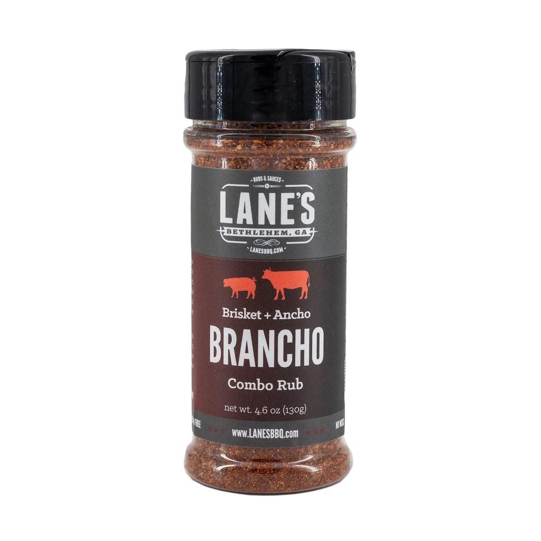 Lane's BBQ Brancho Steak Rub Seasoning 130g - BBQ Land