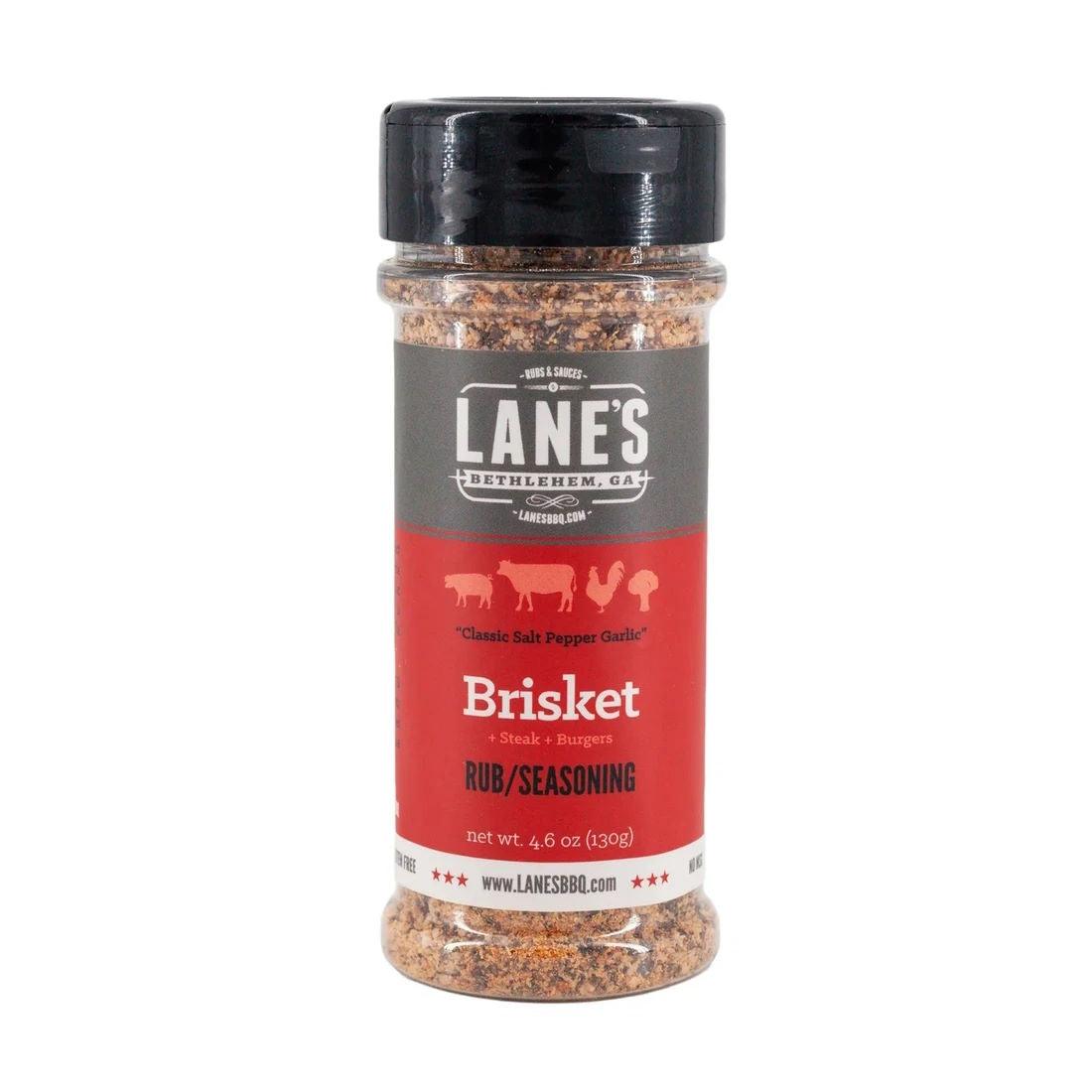 Lane's BBQ Brisket Rub Seasoning 130g - BBQ Land
