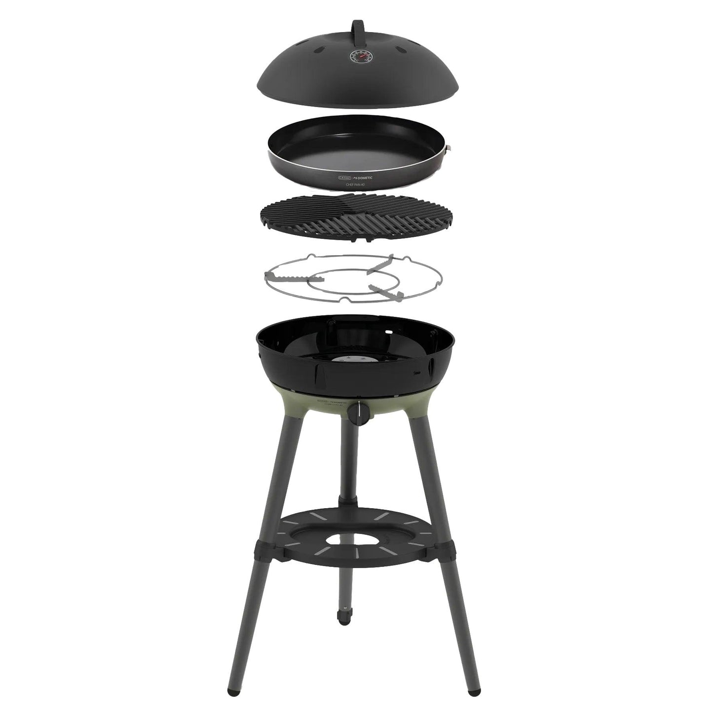 Cadac Carri Chef 40 BBQ/Chef Pan Combo - BBQ Land