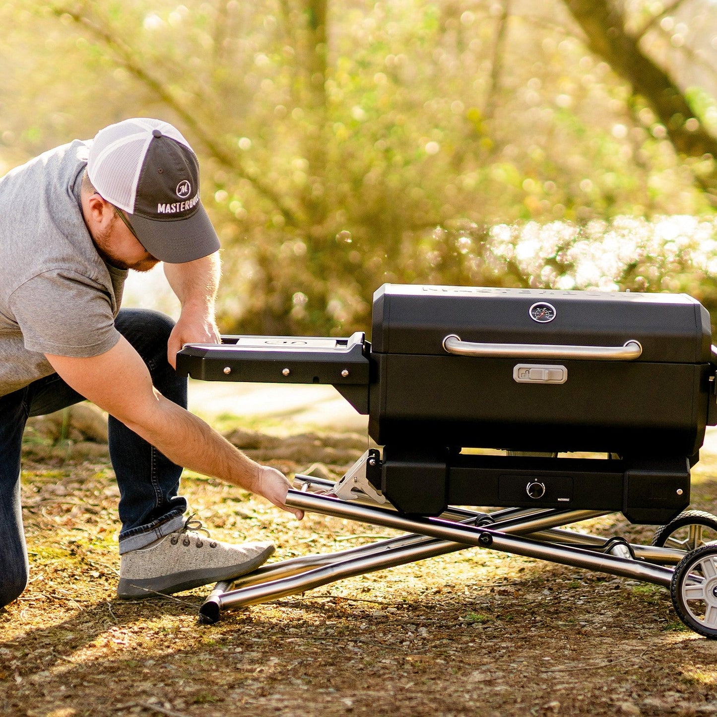Cart for Masterbuilt Portable Charcoal BBQ - BBQ Land