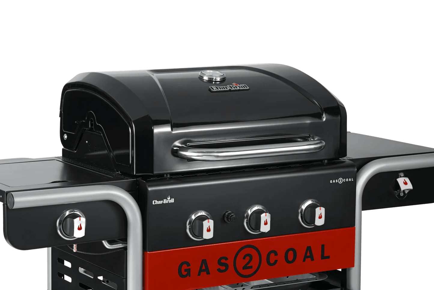 Char-Broil 3 Burner Gas2Coal 2.0 Hybrid Gas & Charcoal BBQ - BBQ Land