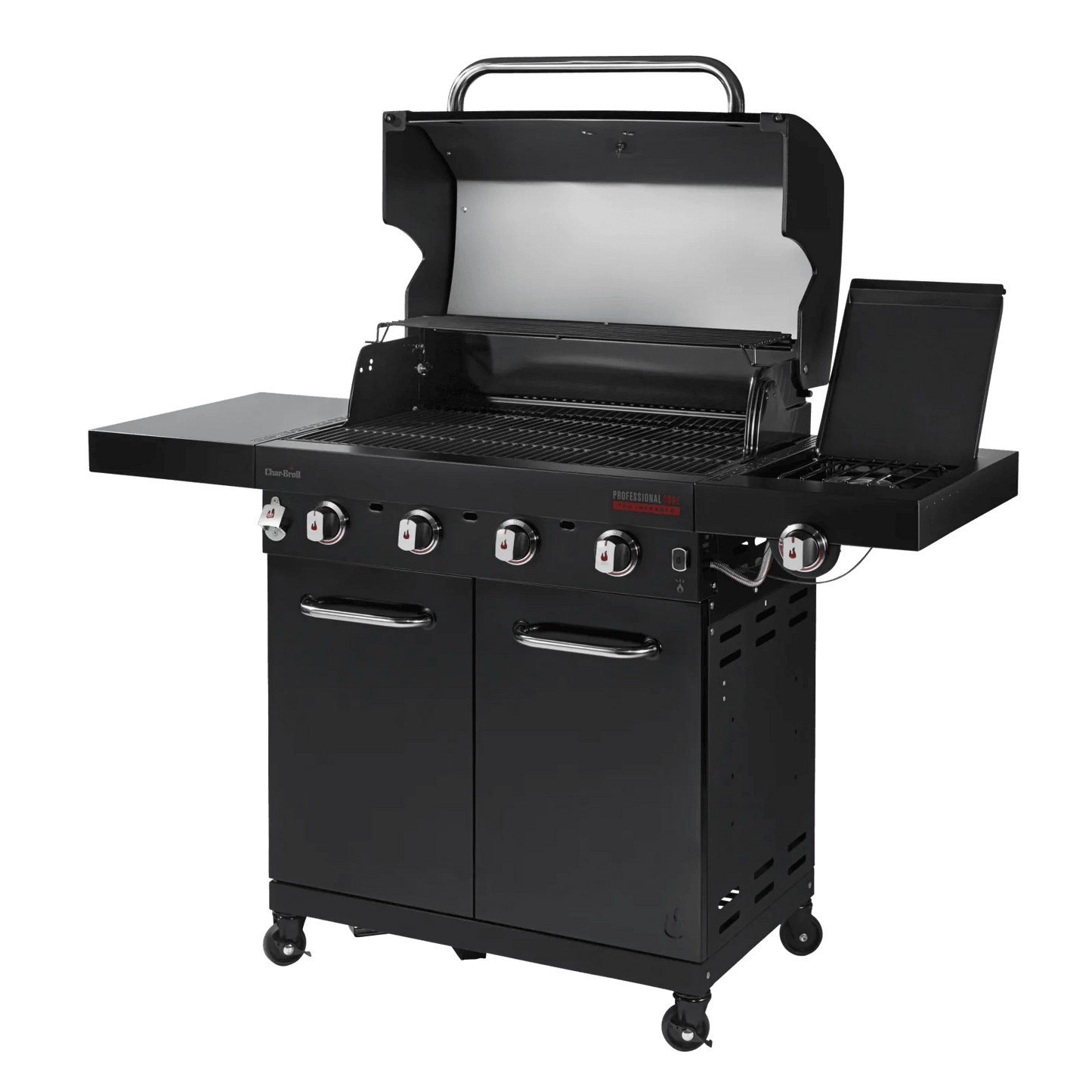 Char-Broil Professional CORE TRU-Infrared 4 Burner Gas BBQ, Black - BBQ Land