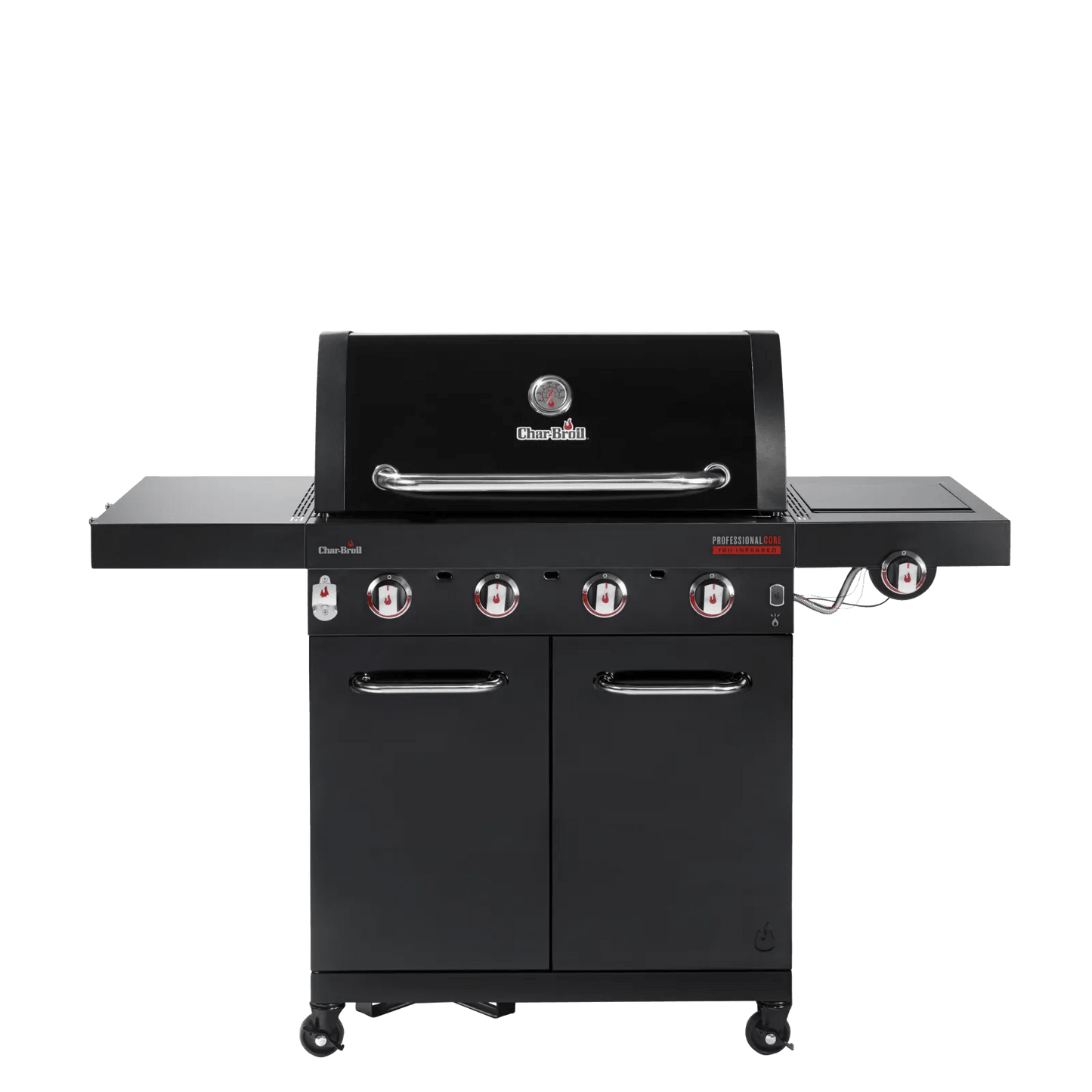 Char-Broil Professional CORE TRU-Infrared 4 Burner Gas BBQ, Black - BBQ Land