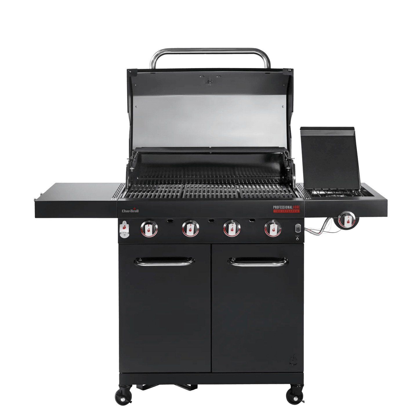 Char-Broil Professional CORE TRU-Infrared 4 Burner Gas BBQ, Black - BBQ Land