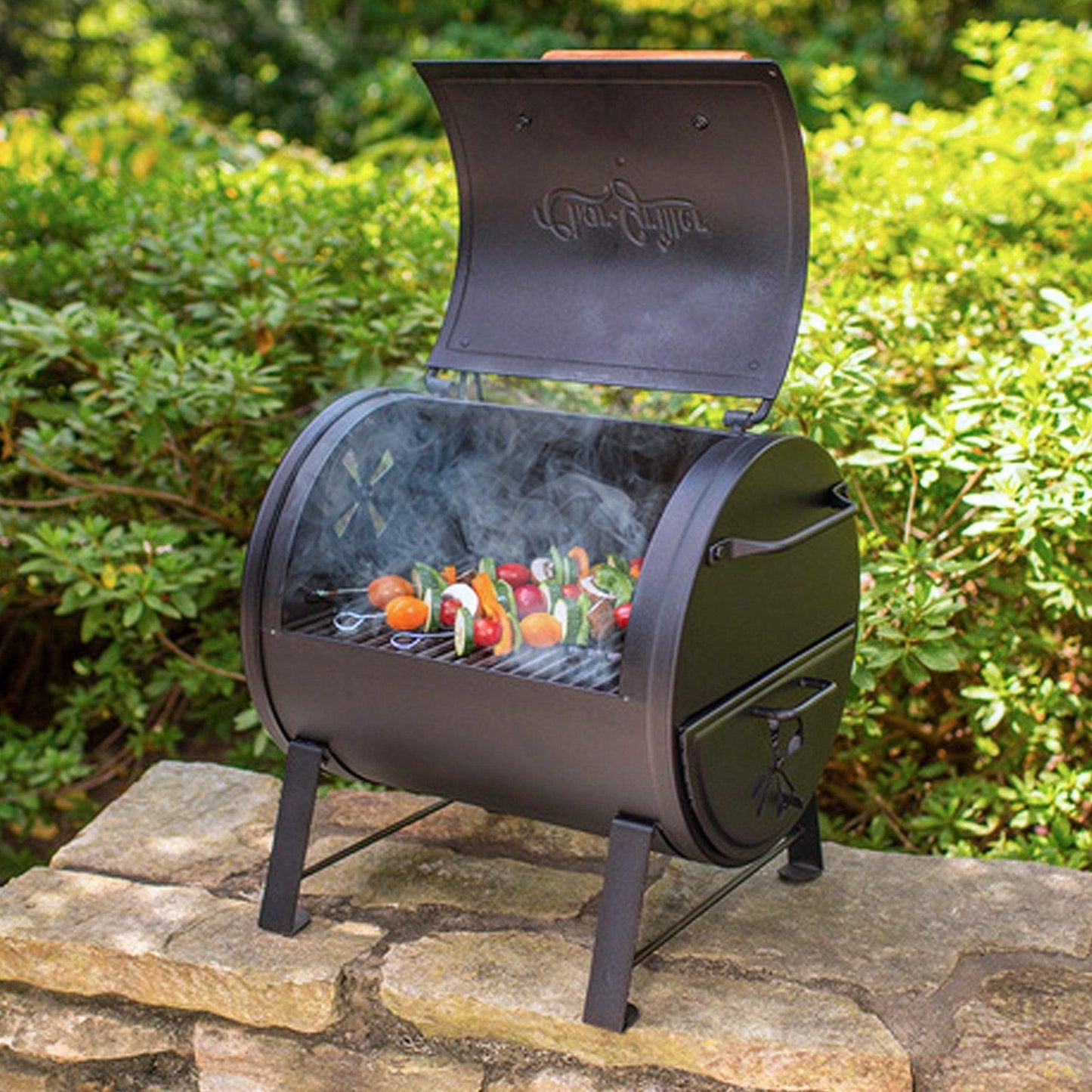 Char Griller Table Top BBQ Side Fire Box BBQ Land