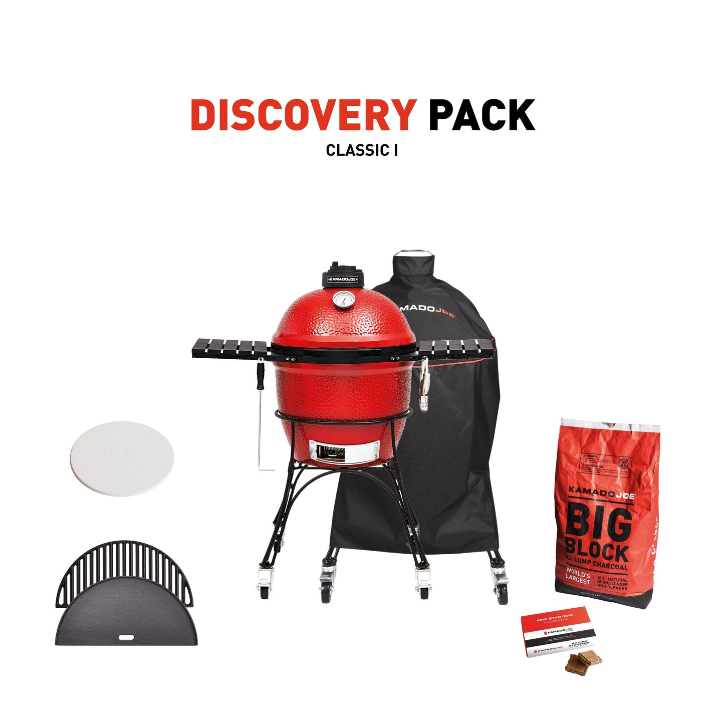 Classic I Kamado Joe BBQ with Discovery Pack - BBQ Land