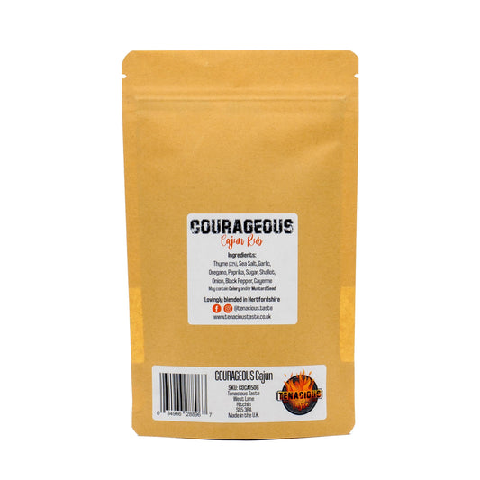 Courageous Cajun BBQ Rub 150g from Tenacious Taste - BBQ Land