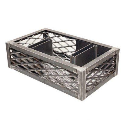 Extar Heavy Duty Yoder Charcoal Basket for Offset Smokers 45cm x 23cm x 13cm - BBQ Land