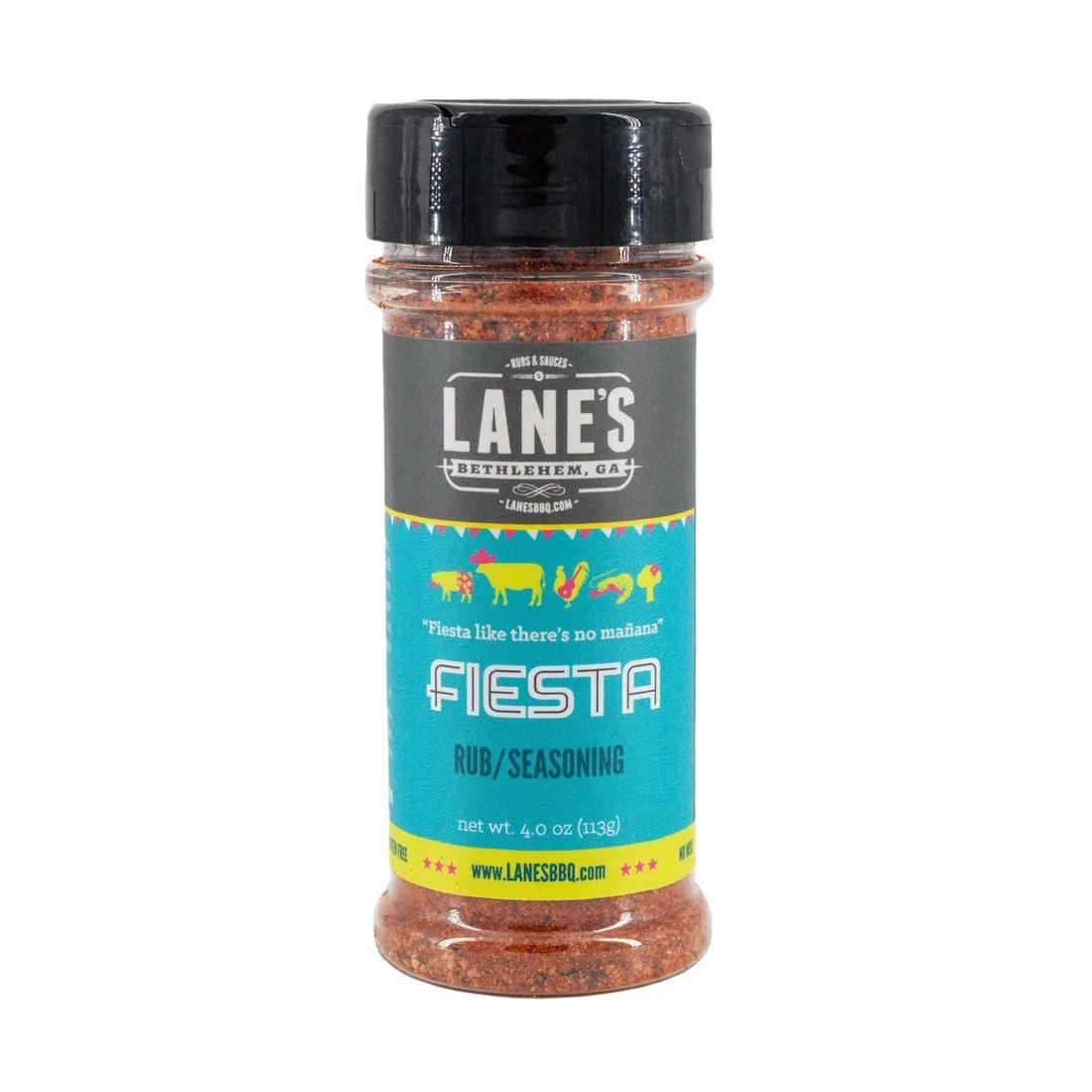 Lane's BBQ Fiesta Rub Seasoning 113g - BBQ Land