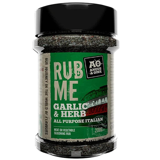 Garlic and Herb Seasoning 175g - BBQ Land