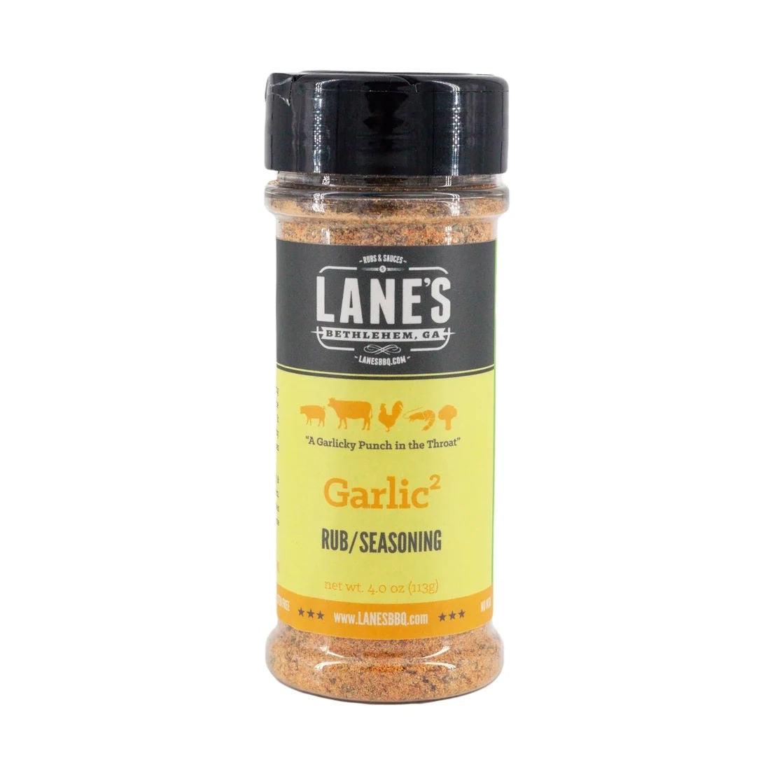 Lane's BBQ Garlic2 Rub Seasoning 113g - BBQ Land