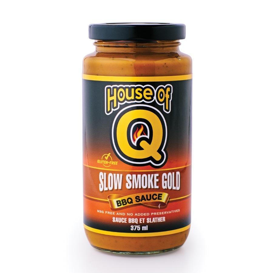 House of Q Slow Smoke Gold BBQ Sauce 340g - BBQ Land