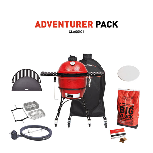 Kamado Joe Classic I BBQ with Adventurer Pack - BBQ Land