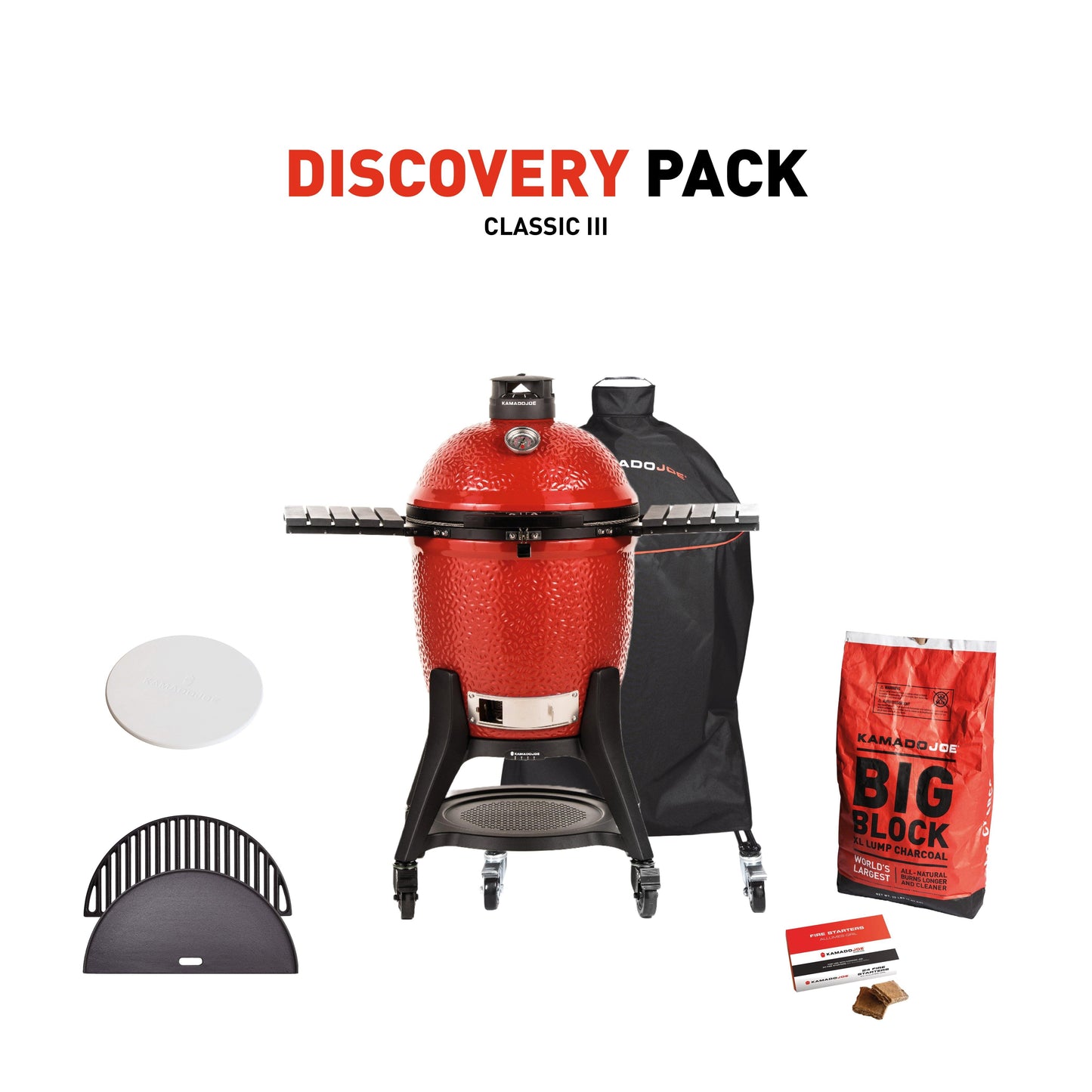 Kamado Joe Classic III with Discovery Pack - BBQ Land