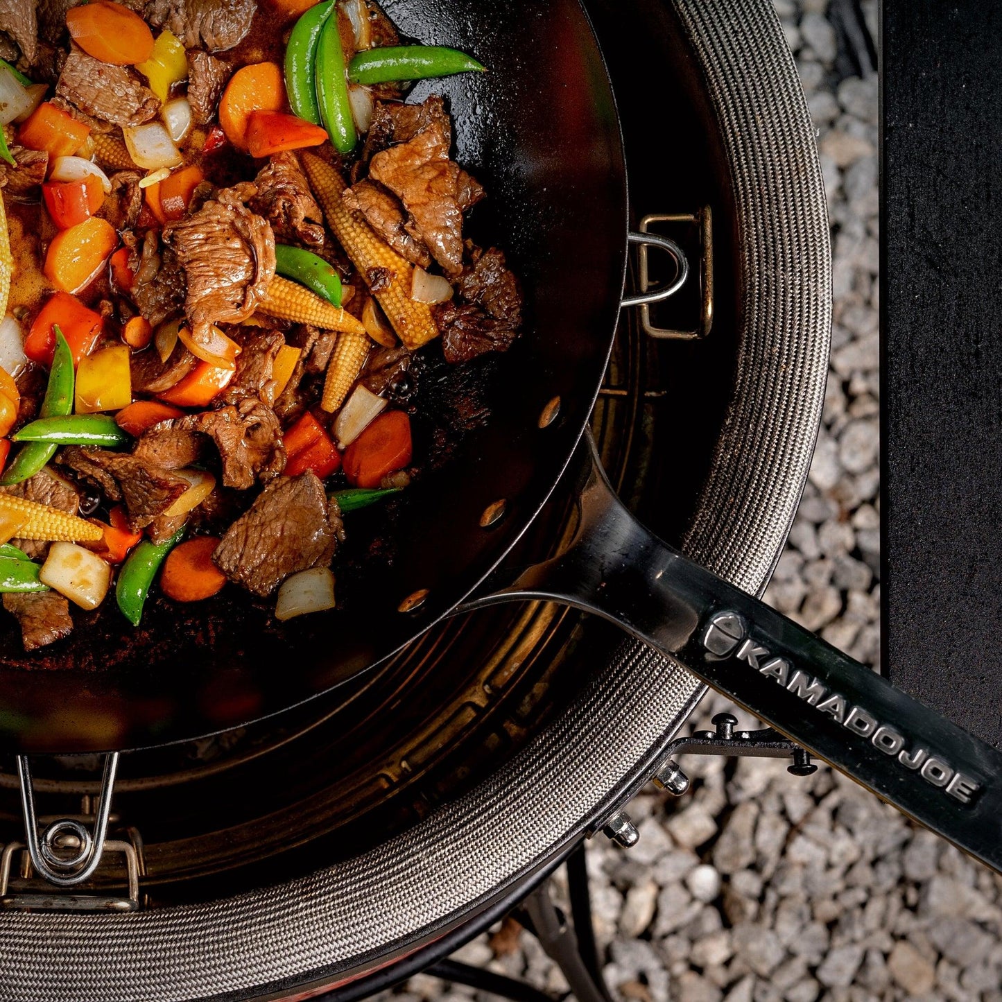 Karbon Steel Wok by Kamado Joe - BBQ Land