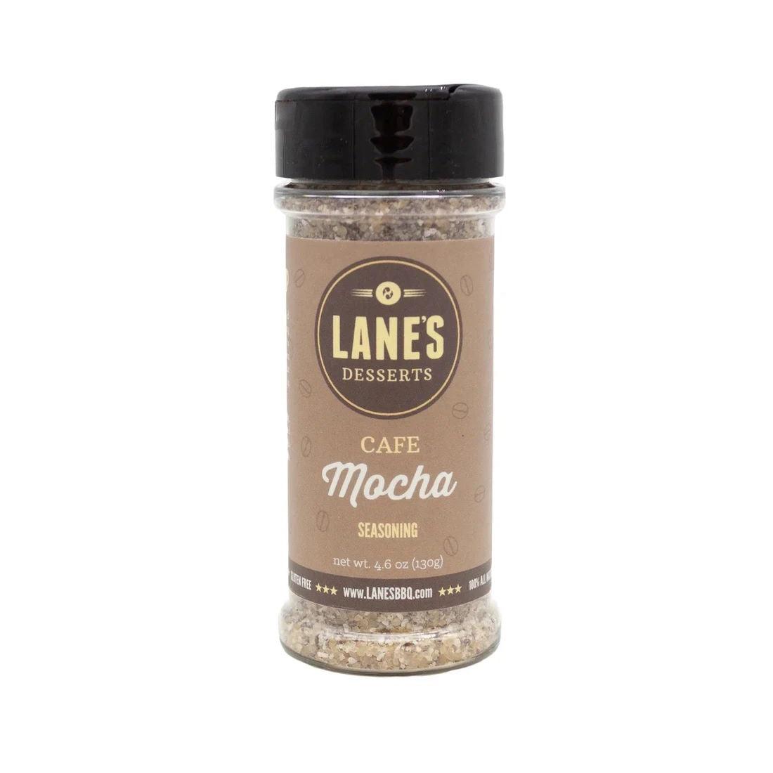 Lane's Desserts Cafe Mocha Seasoning 130g - BBQ Land