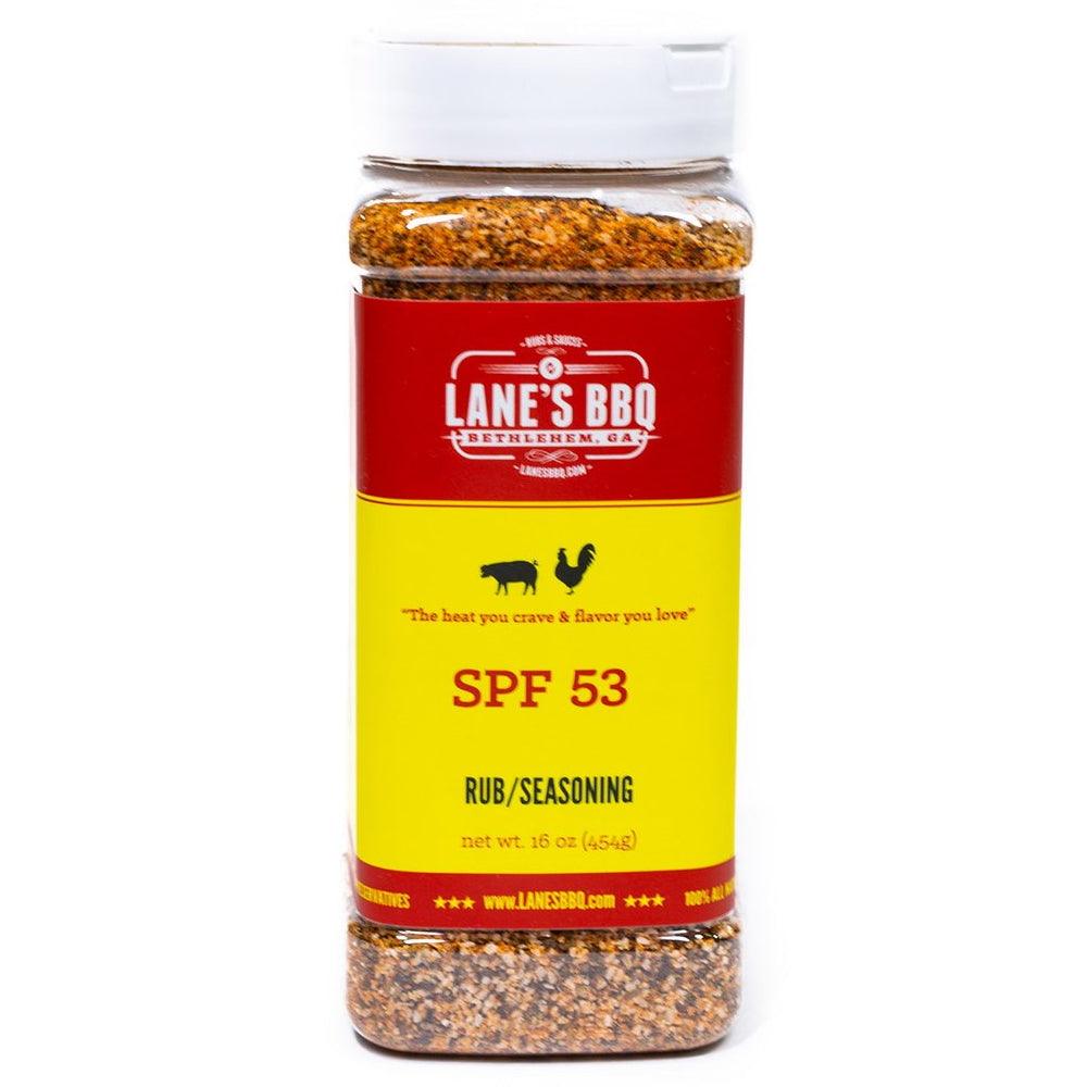 Lane's BBQ SPF 53 Rub 453g 16oz - BBQ Land