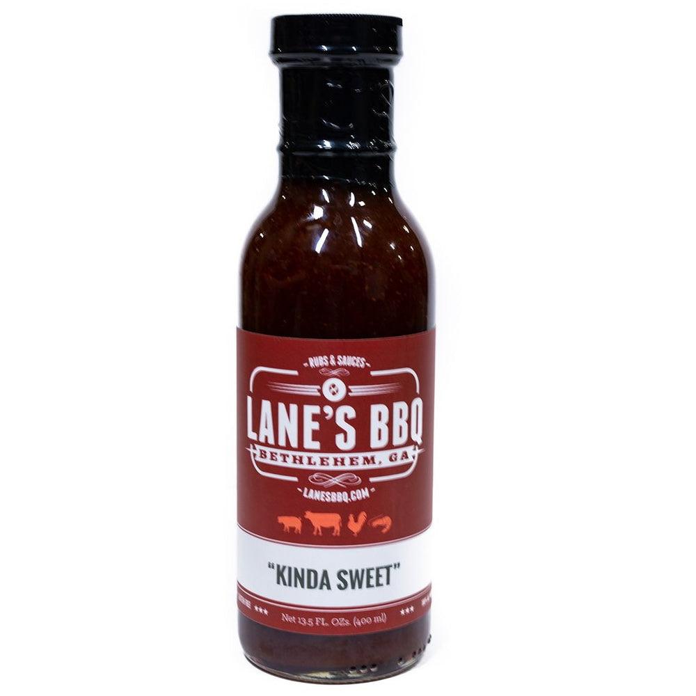 Lanes Kinda Sweet BBQ Sauce 382g 13.5oz - BBQ Land
