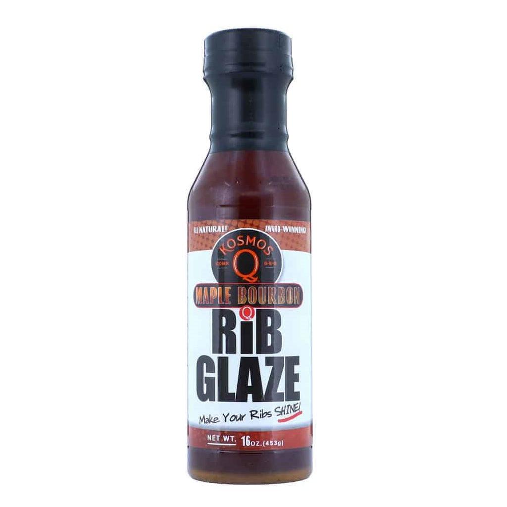 Maple & Bourbon Rib Glaze Kosmo's Q 453g - BBQ Land