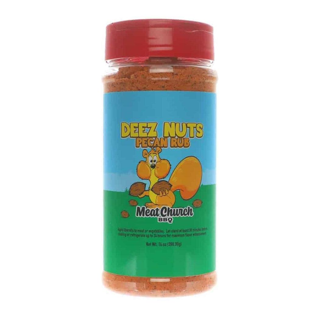 Meat Church Deez Nuts Honey Pecan Rub 396g - BBQ Land