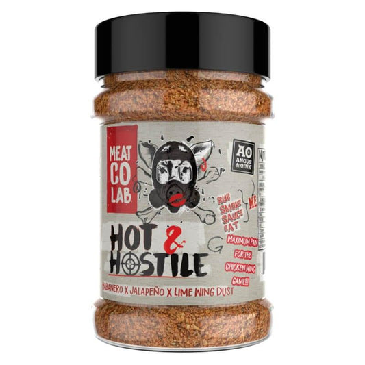 Meat Co Lab Hot & Hostile Rub 200g - BBQ Land