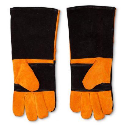 Yoder Smokers Long Leather BBQ Gloves - BBQ Land