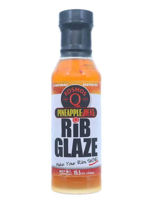 Pineapple Heat Rib Glaze 439g Kosmo's Q - BBQ Land