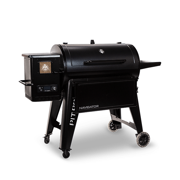 Pit Boss Navigator 1150 Pellet BBQ Grill with Side Smoker Attachment - BBQ Land