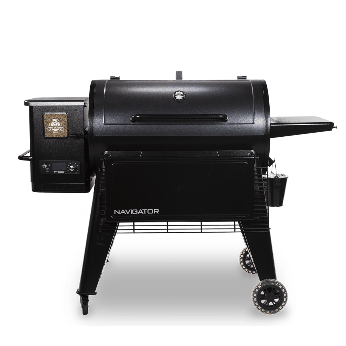 Pit Boss Navigator 1150 Pellet BBQ Grill with Side Smoker Attachment - BBQ Land