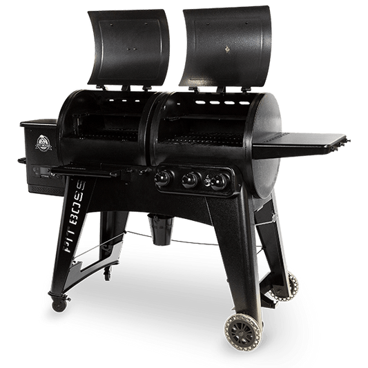 Pit Boss Navigator 1230CN Combo Pellet Gas BBQ Grill with Cover - BBQ Land