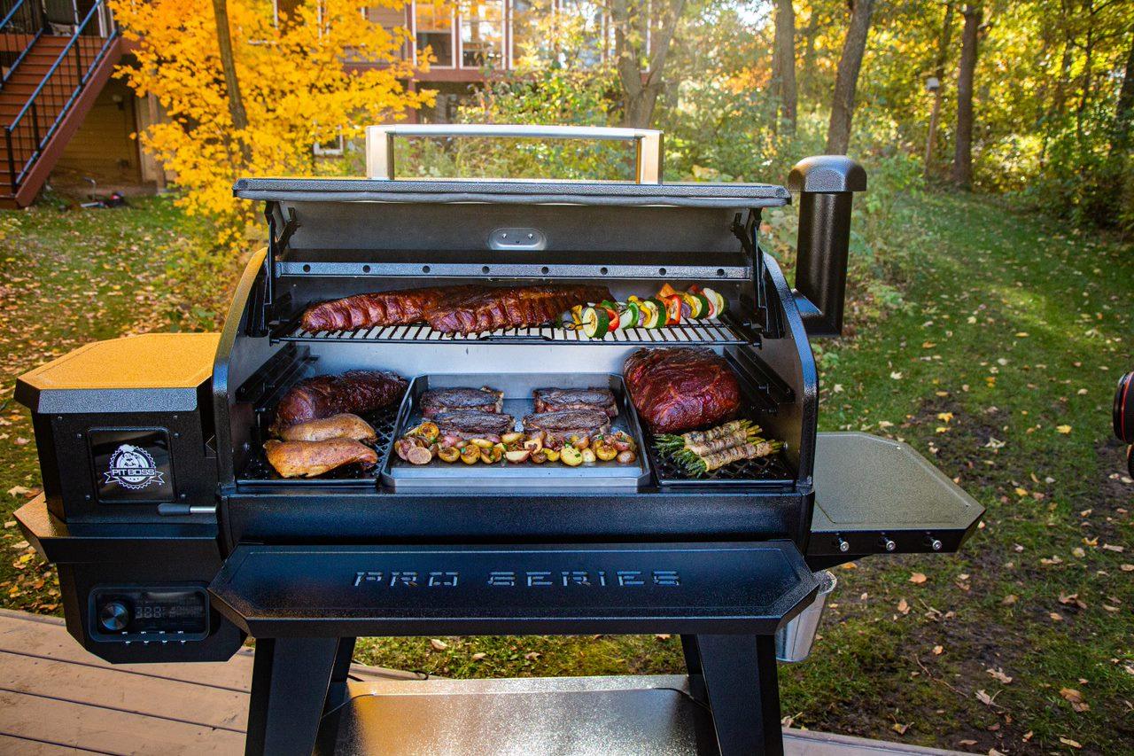 Pit Boss Pro 1600 WiFi Pellet BBQ Grill - BBQ Land