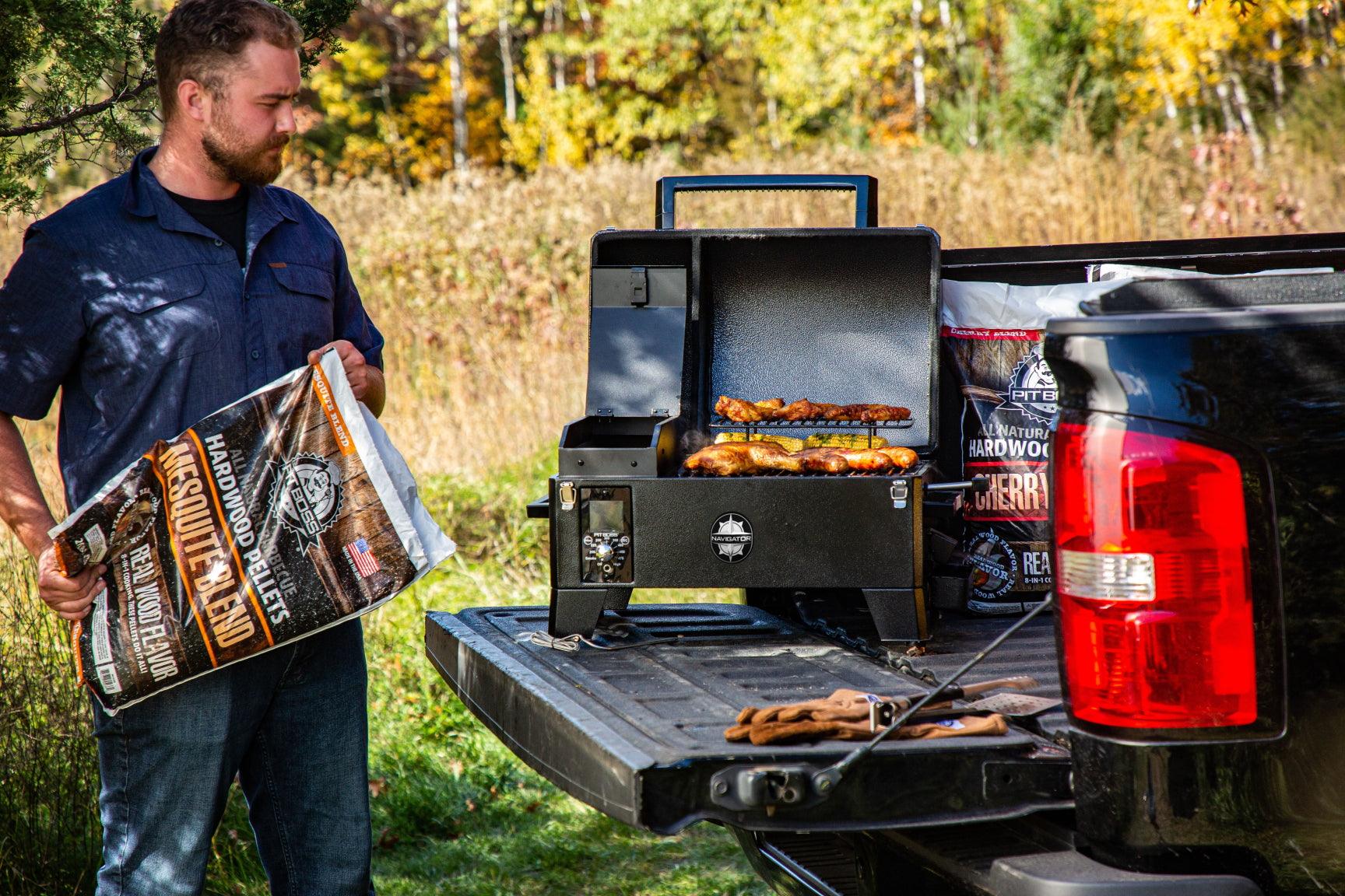 Pit Boss Table Top Navigator 150 Pellet Grill BBQ Land