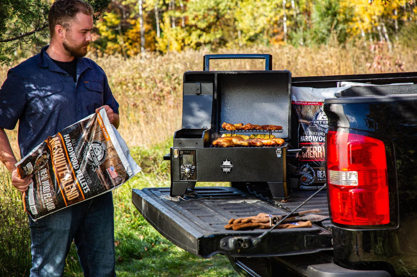 Pit Boss Table Top Navigator 150 Pellet Grill - BBQ Land