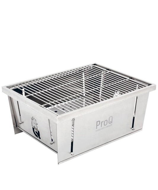 ProQ Flatdog Portable Charcoal BBQ Grill - BBQ Land