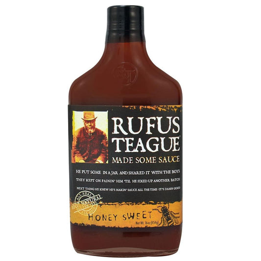 Rufus Teague Honey Sweet BBQ Sauce 453g - BBQ Land