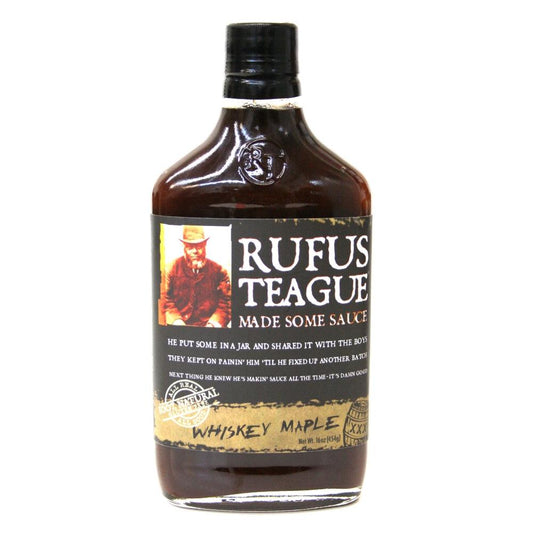 Rufus Teague Whiskey Maple BBQ Sauce 453g - BBQ Land