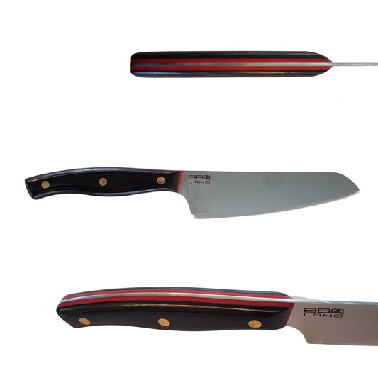 Savernake NC12 Utility Knife - Black & Red - BBQ Land