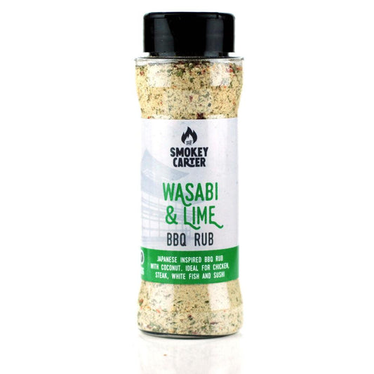 Smokey Carter Wasabi & Lime BBQ Rub 100g - BBQ Land