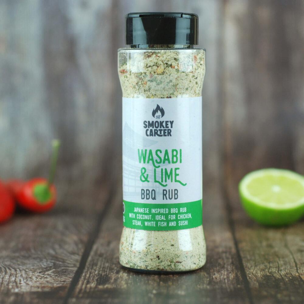 Smokey Carter Wasabi & Lime BBQ Rub 100g - BBQ Land