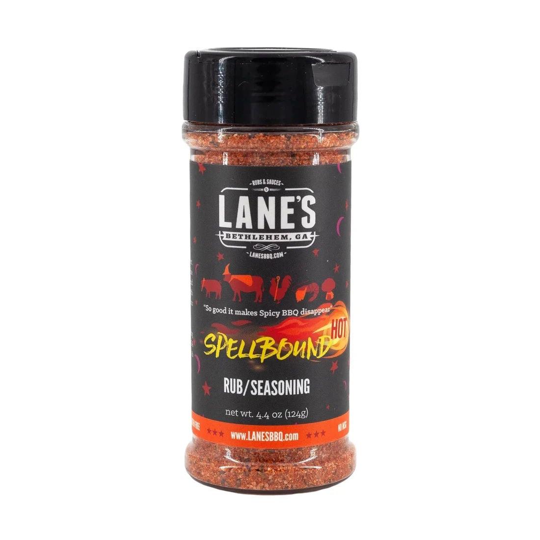 Lane's BBQ Spellbound HOT Rub 124g - BBQ Land