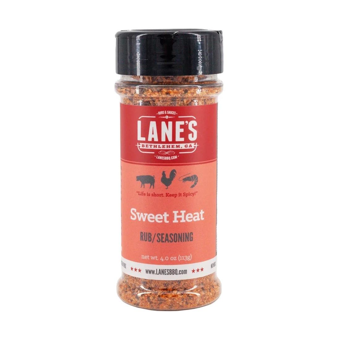Lane's BBQ Sweet Heat Rub 113g - BBQ Land