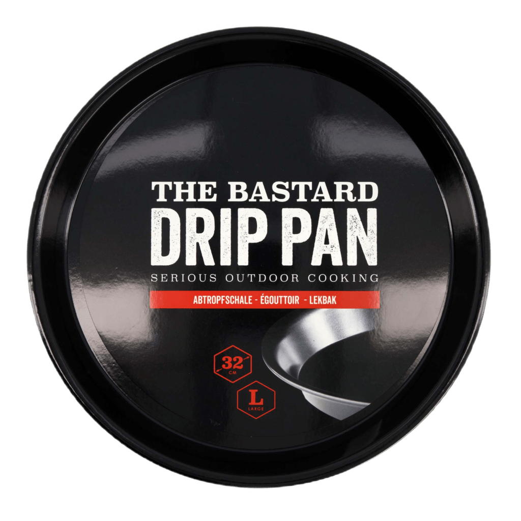 The Bastard Large BBQ Drip Pan 32cm Diameter - BBQ Land