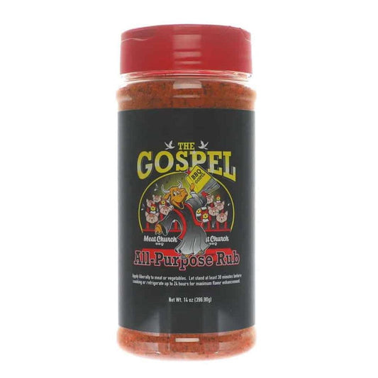 The Gospel All Purpose Rub 340g Meat Church - BBQ Land