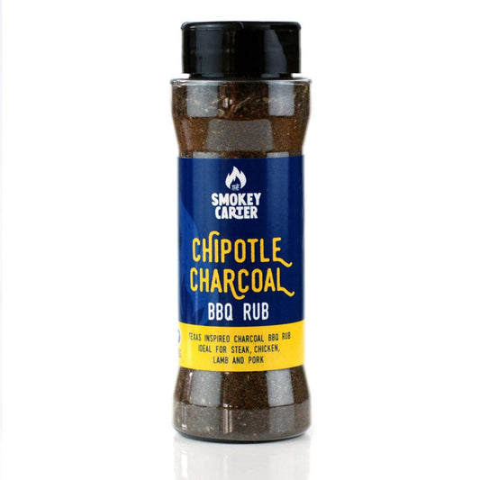 The Smokey Carter Chipotle Charcoal BBQ Spice Rub 100g - BBQ Land