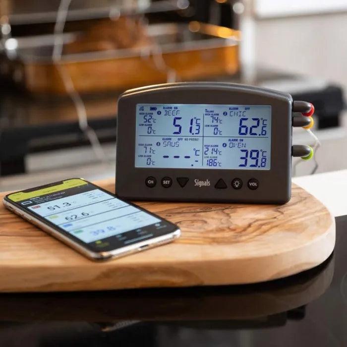 Thermoworks Signals 4 Channel WiFi & Bluetooth Thermometer - BBQ Land