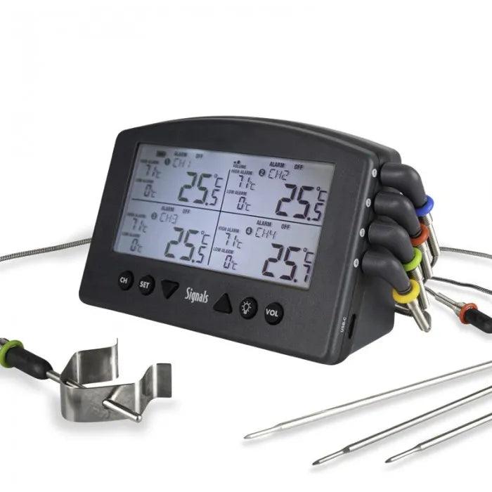 Thermoworks Signals 4 Channel WiFi & Bluetooth Thermometer - BBQ Land